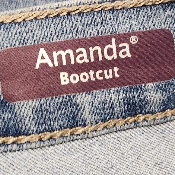 Gloria Vanderbilt Amanda jeans Size 20W Blue Bootcut. New - Picture 13 of 16